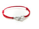 Bracelet DINH VAN - BRACELET R13 or blanc Double Coeur 58 Facettes M9046