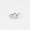 Bague 54 Bague or gris trois diamants 58 Facettes GU19