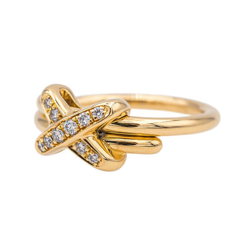 Bague 50 Chaumet Bague Jeux de Liens Or rose Diamant 58 Facettes 3876017CN