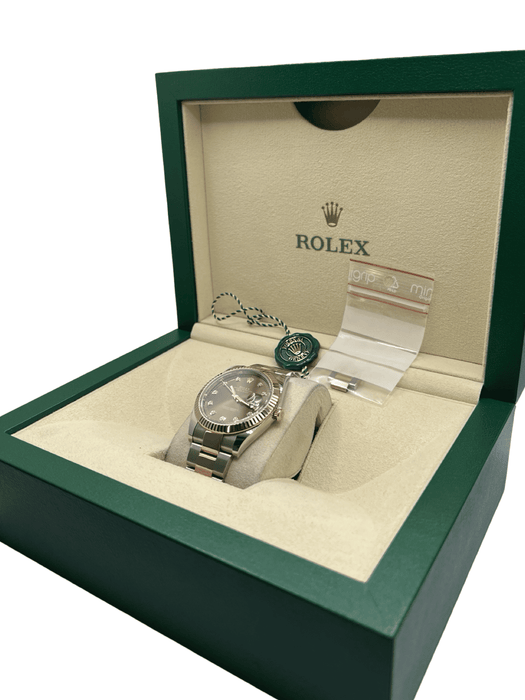 Montre Rolex Datejust 41 or rose Chocolate & Diamonds 58 Facettes