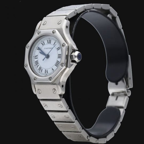 Montre Cartier Montre Santos Ronde 58 Facettes MT44381