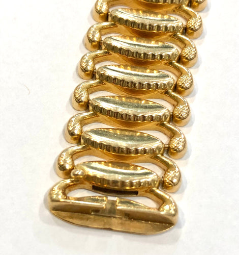 Bracelet Bracelet vintage or jaune 58 Facettes