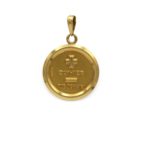 Pendentif Médaille d'Amour Vintage l'Originale - AUGIS 58 Facettes 260053R