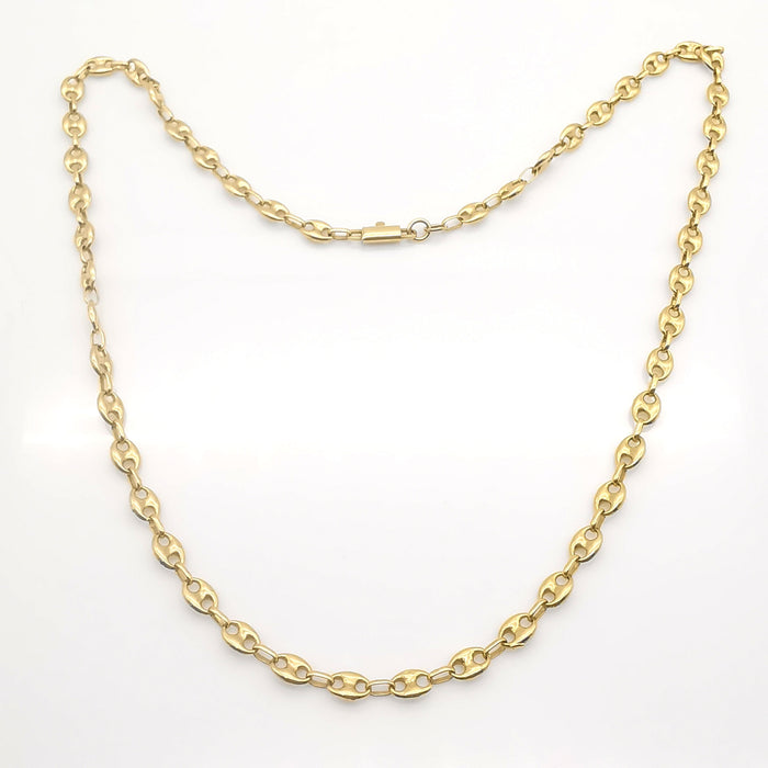 Collier Collier grain de café or jaune 58 Facettes