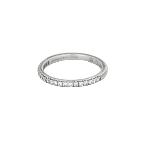 Bague 50 Demie alliance Tiffany Soleste 58 Facettes