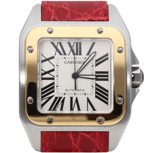 Montre Cartier Montre Santos 100Xl 58 Facettes MT42751