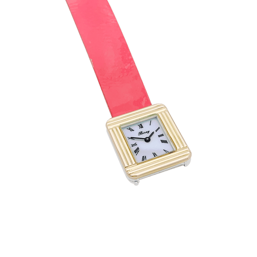 Montre Montre Poiray, "Ma Première", plaqué or, acier. 58 Facettes 34521