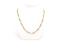 Collier Collier contemporain en or jaune 58 Facettes B534
