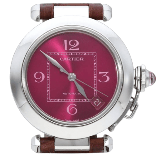 Montre Cartier Montre Pasha C 35Mm Rose Automatique 58 Facettes MT44385