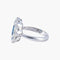 Bague 54 Bague style Art Déco Saphirs Diamants 58 Facettes AB7