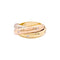 Bague 51 Bague Cartier, "Constellation", trois ors et diamants. 58 Facettes 34820