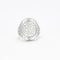 Bague 49 BULGARI – Bague Or blanc Diamants 58 Facettes