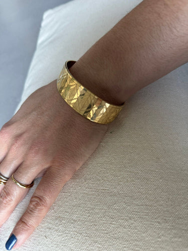 Bracelet Bracelet Articulé En Or 1970 58 Facettes