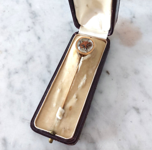 Broche Epingle à cravate Renard 58 Facettes 69