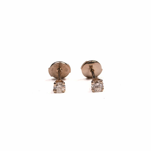Boucles d'oreilles Boucles d'oreilles clous diamants en or blanc 58 Facettes 262