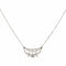 Collier Collier Or blanc Diamant 58 Facettes 3819221CN
