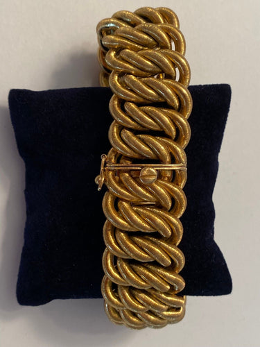 Bracelet Bracelet en or jaune Mario Buccellati 58 Facettes