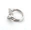 Bague 50 Bague en or blanc et diamants 0,70 ct G VS 58 Facettes