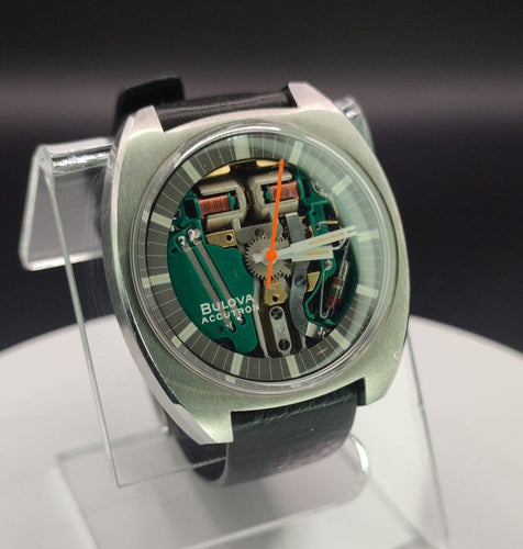 Montre BULOVA - Montre à diapason Accutron Spaceview 214 avec boîtier coussin 58 Facettes