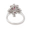 Bague 52 Bague Or blanc Rubis, Diamant 58 Facettes 3030088CN