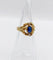Bague 46 Bague art nouveau pierre bleue et perles en or 18k (circa 1910) 58 Facettes A06483