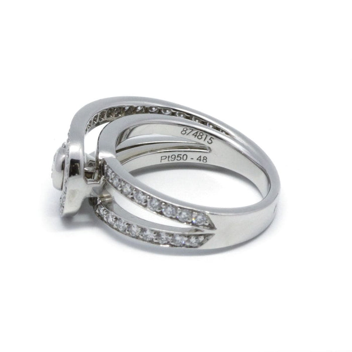 Bague 48 FRED - Bague lovelight platine diamant 58 Facettes 220459R