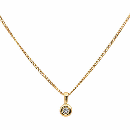 Collier Collier  Maille gourmette  Or rose Diamant 58 Facettes 4870193CN