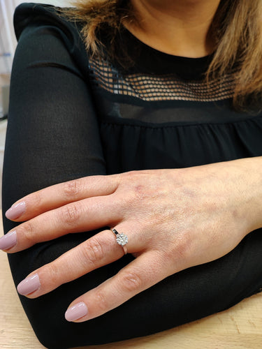 Bague 54 Bague Solitaire diamant 1ct 58 Facettes SOLO.1CT.FA.26