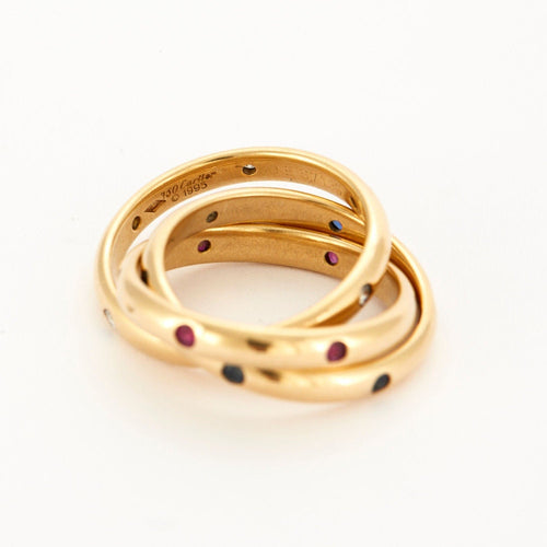 Bague 51 CARTIER – Bague Trinity Constellation 58 Facettes