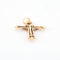 Pendentif Croix  or jaune 58 Facettes