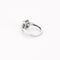 Bague 49,5 Bague or blanc, rubis et diamants 58 Facettes B250247