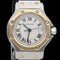 Montre Cartier Montre Santos Ronde Octagon 58 Facettes MT44836