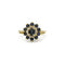 Bague 54 Bague Marguerite Diamants et Saphirs 58 Facettes 240129R