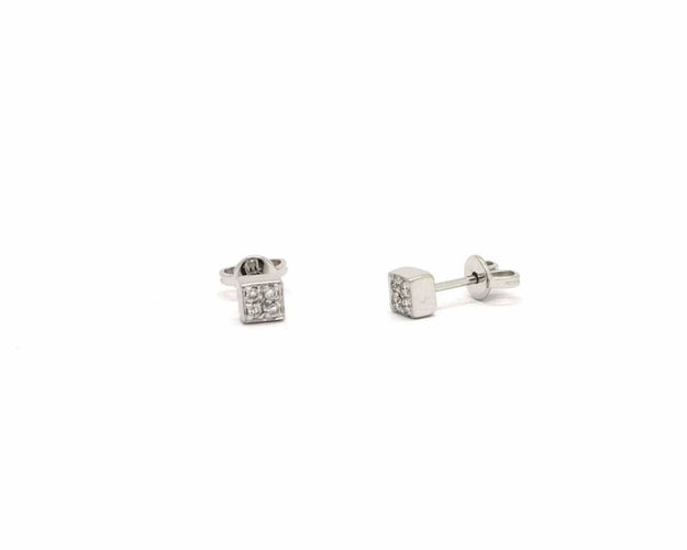 Boucles d'oreilles Boucles d'oreilles Light Point serties de diamants de 0,16 ct 58 Facettes 7011