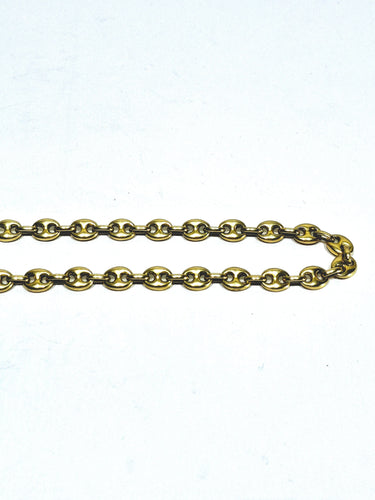 Collier Chaine Or Jaune Grains De Café 58 Facettes