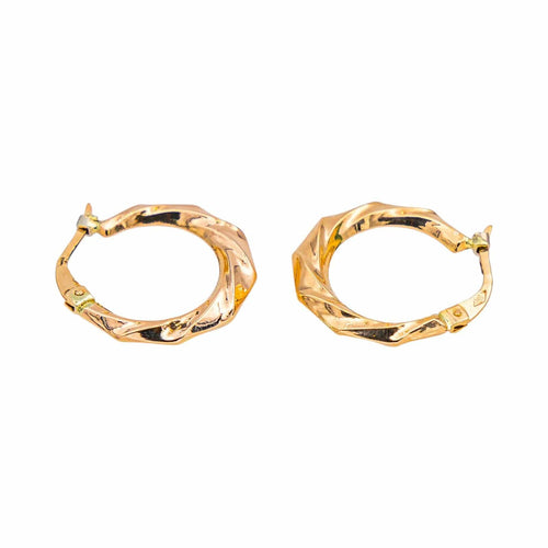 Boucles d'oreilles Boucles d'oreilles Créoles  Or rose 58 Facettes 4823780CN