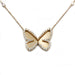 Collier MESSIKA - Collier Butterfly Or Rose Diamants 58 Facettes 240378R