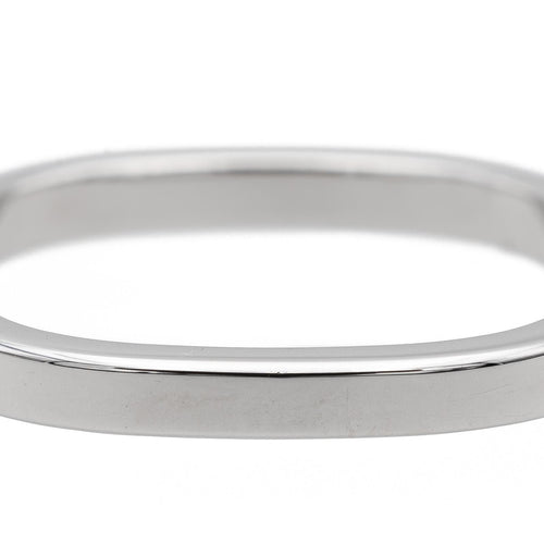 Bague 49 Dinh Van Bague Alliance Alliance carrée Or blanc 58 Facettes 1819466CN