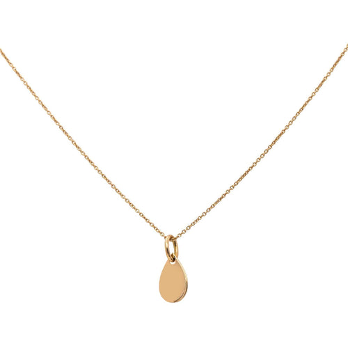 Collier Ginette NY Collier Pendentif Bliss Mini On Chain Or rose 58 Facettes 2682449CN