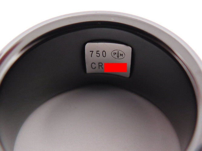 Bague 51 bague MAUBOUSSIN etoile du demon ceramique t51 or blanc 18k diamants 58 Facettes 266204