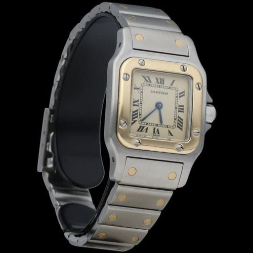 Montre Cartier Montre Santos De Cartier Galbee 58 Facettes MT42391