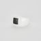 Bague 56 Bague or blanc céramique blanche 58 Facettes 3131211