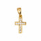 Pendentif Pendentif Croix Or jaune Diamant 58 Facettes 4801532CN