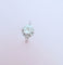 Bague Bague solitaire Diamant 0,60 carat Or Blanc 18 K 58 Facettes AA 1668