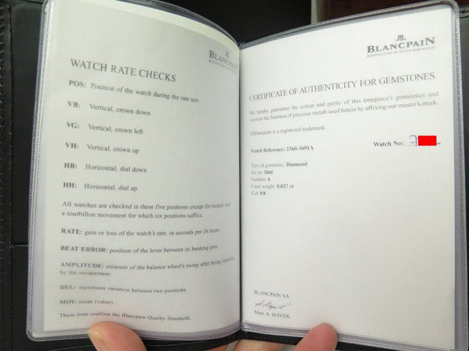 Montre montre BLANCPAIN leman moonphase 2360-3691a 33mm automatique or 18k 58 Facettes 267460