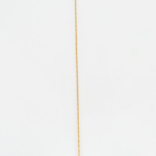 Pendentif Pendentif croix chaîne maille or jaune 58 Facettes