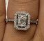 Bague Solitaire or blanc diamant 58 Facettes LP825