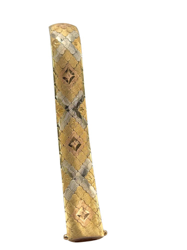 Bracelet Bracelet tapis vintage en or jaune 18 carats 58 Facettes