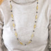 Collier Sautoir or jaune et lapis lazuli 58 Facettes