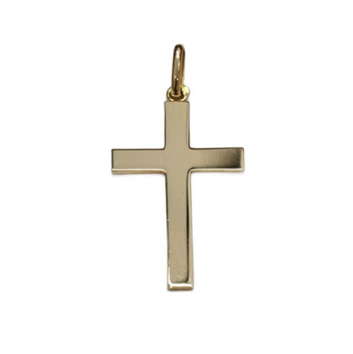 Pendentif Pendentif Croix en or rose 58 Facettes